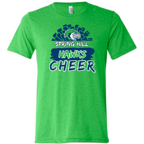 Spring Hill Hawks Cheer T-Shirt